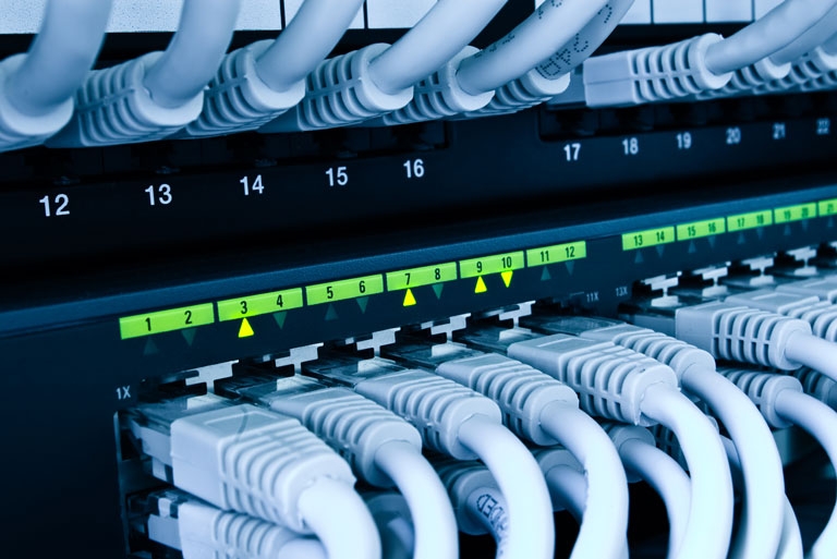 Network Switches | OnePointSync, LLC. diagram of a structured cabling system 